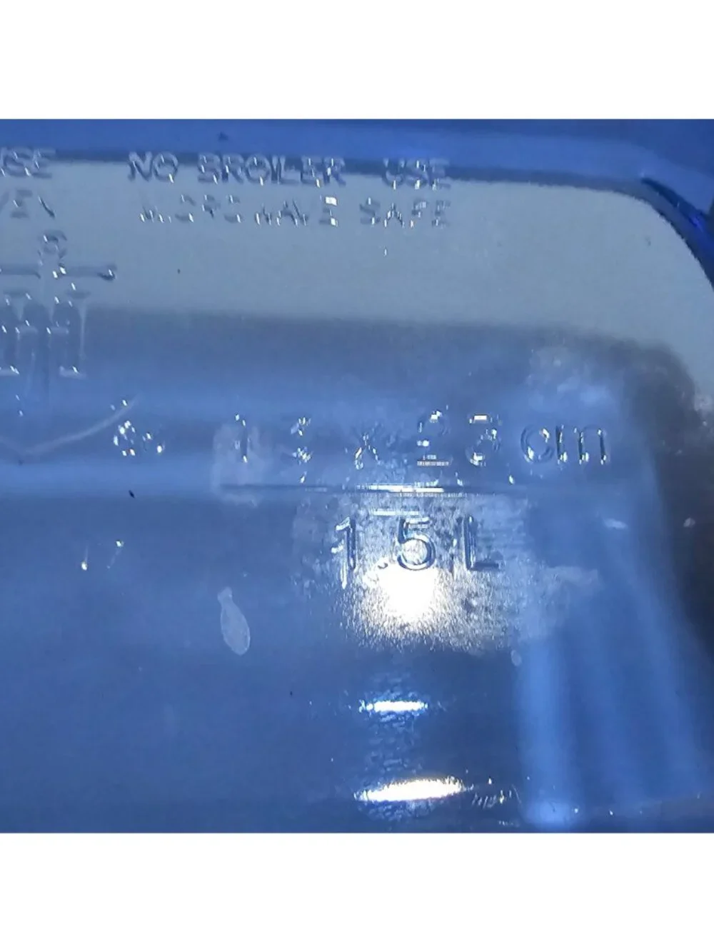Anchor Hocking Cobalt Loaf Pan 9